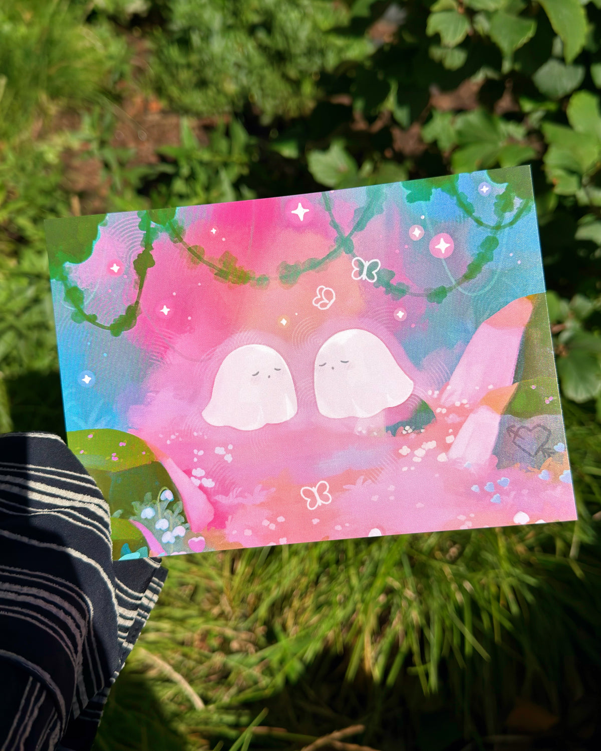 Secret Garden Spot Print