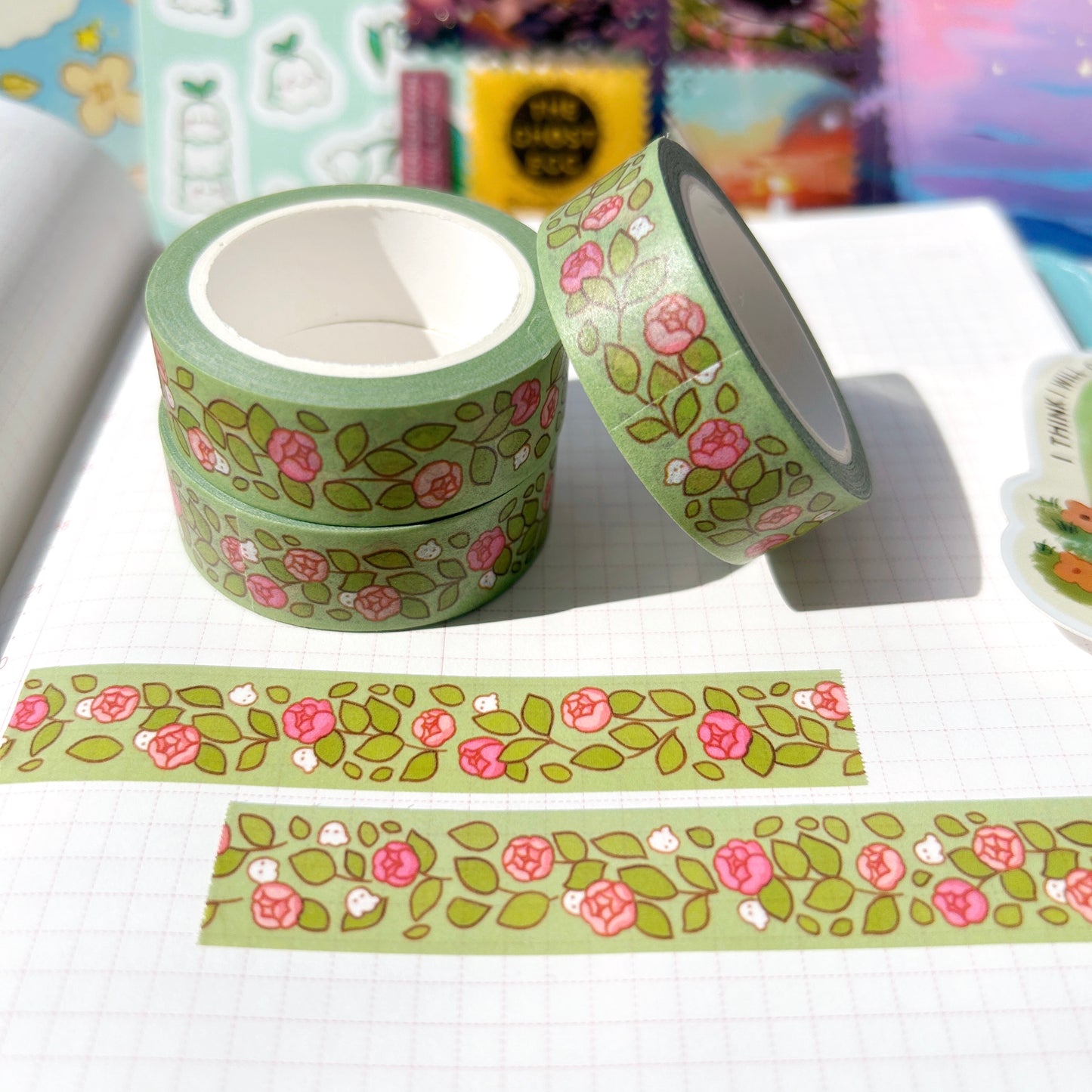 Rose Garden Washi Tape