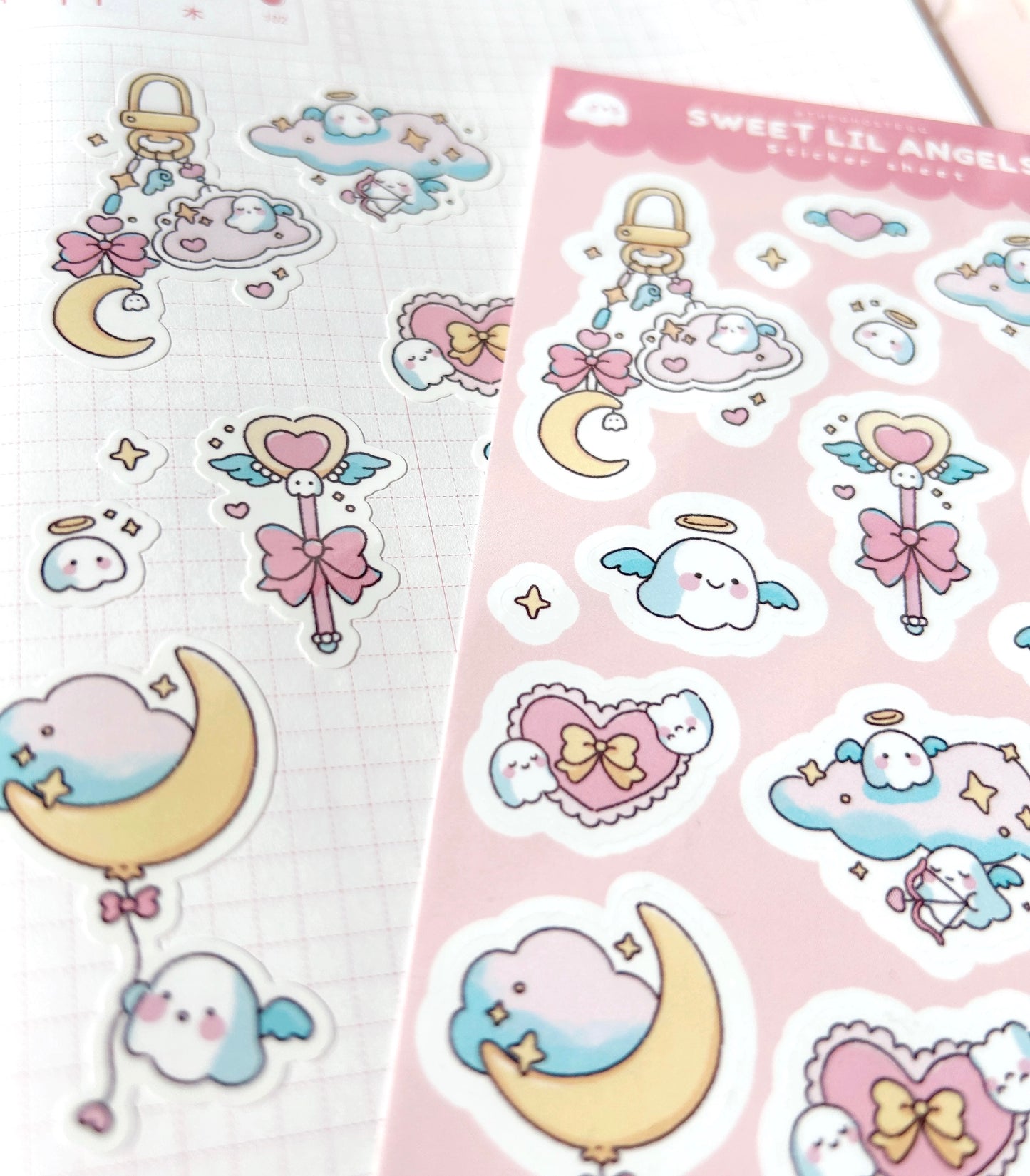 Sweet Lil Angels Sticker Sheet