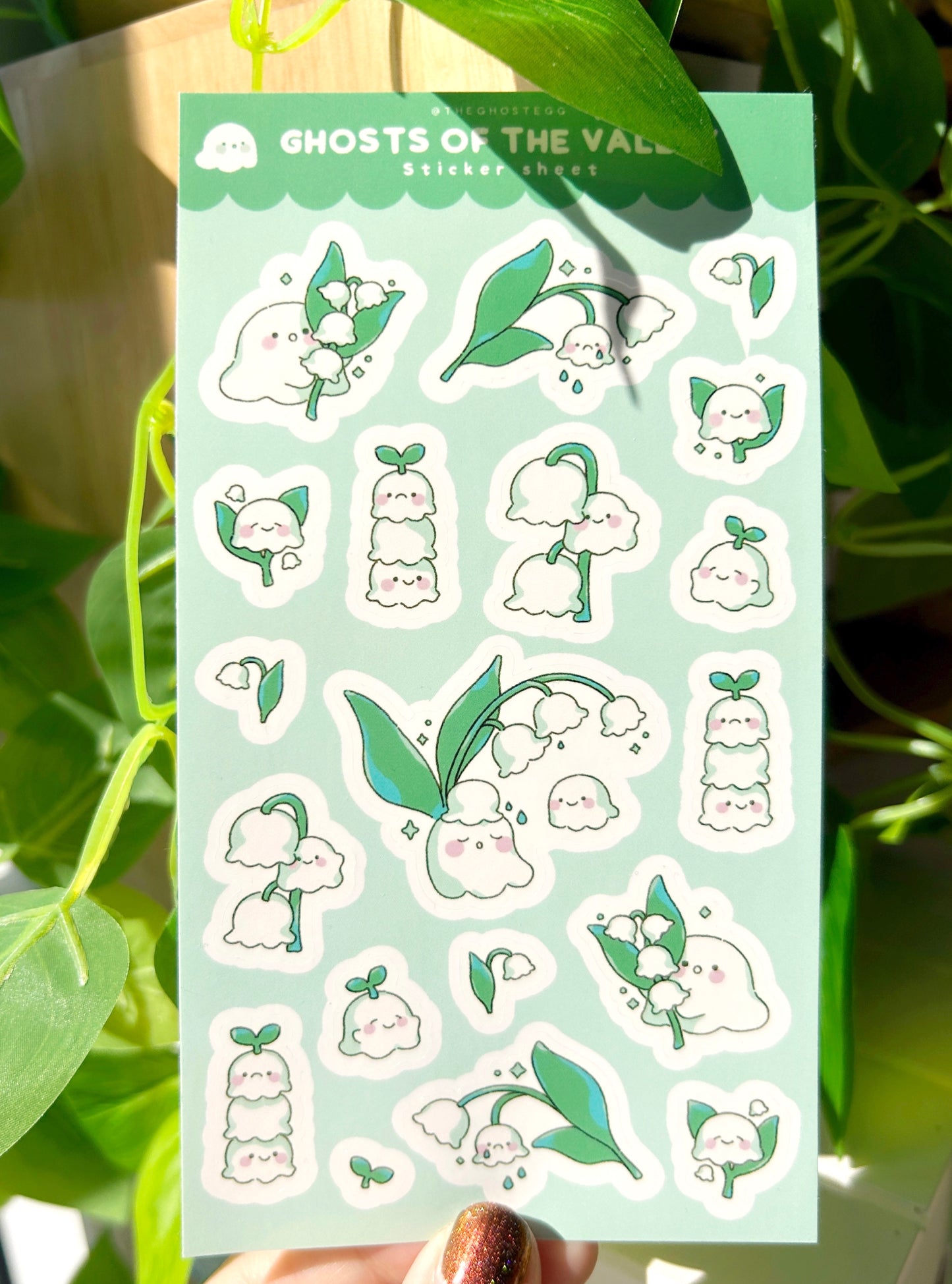 Ghosts of the Valley Sticker Sheet