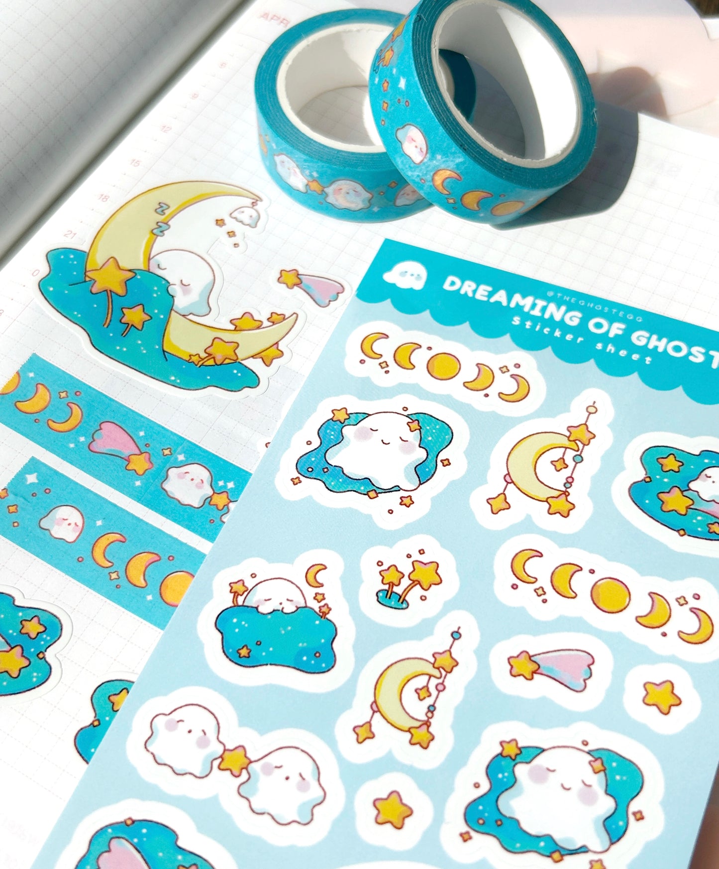 Dreaming of Ghosts Sticker Sheet