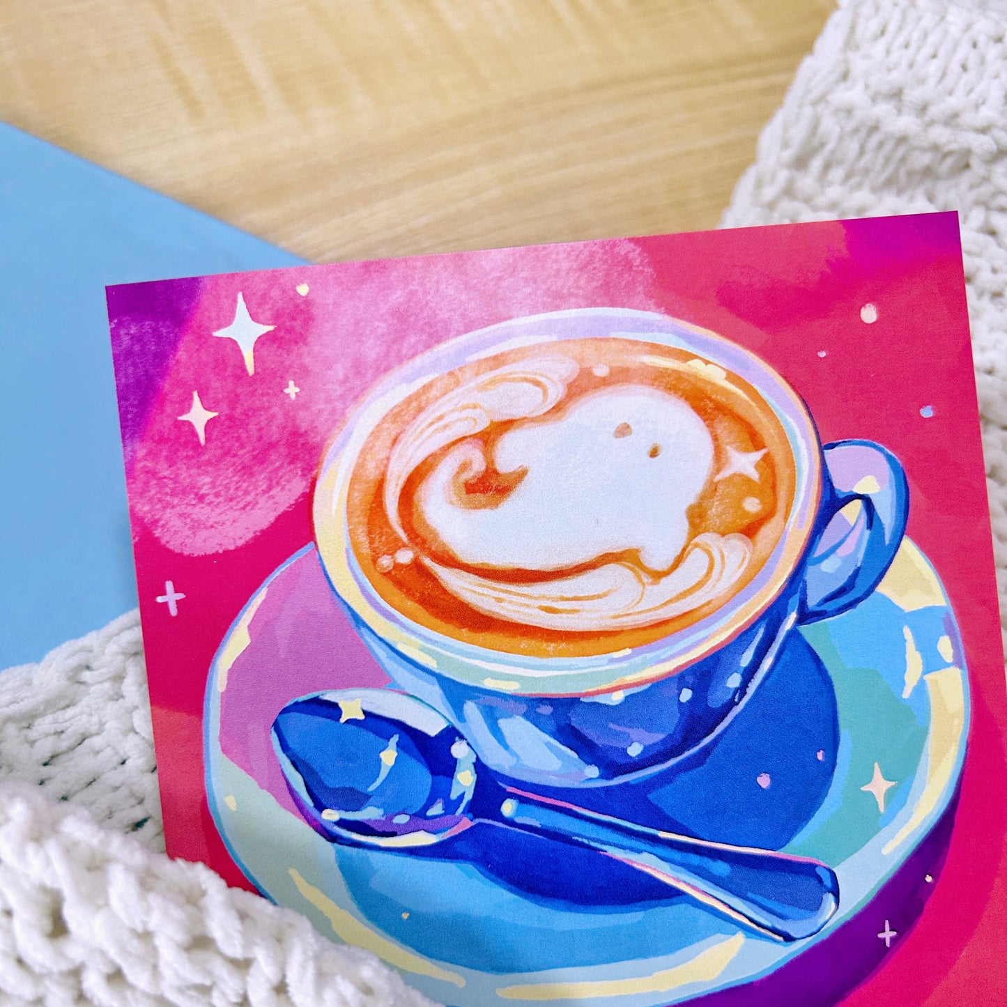 Ghost Latte Print