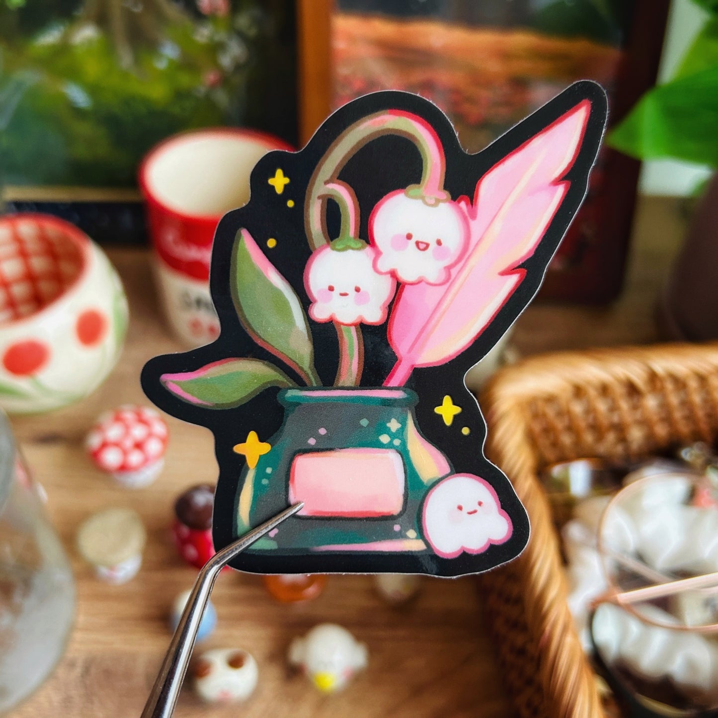 Ink Bottle Large Sticker