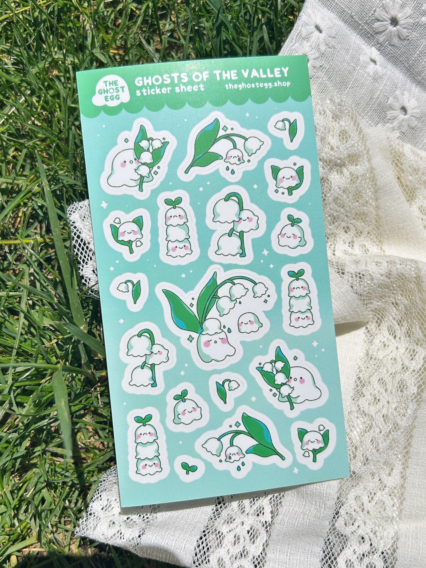 Matte Ghosts of the Valley Sticker Sheet