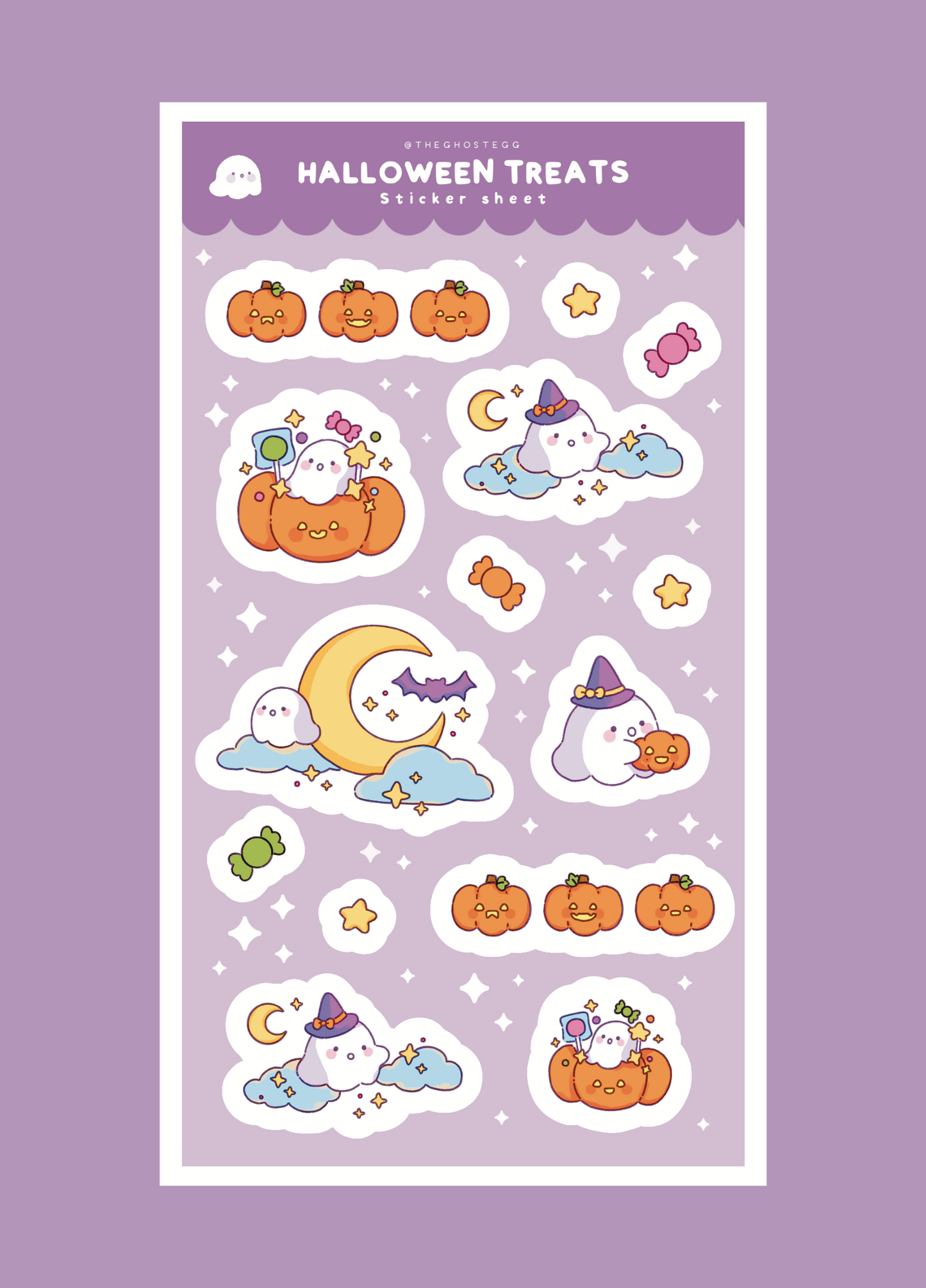 Halloween Treats Sticker Sheet