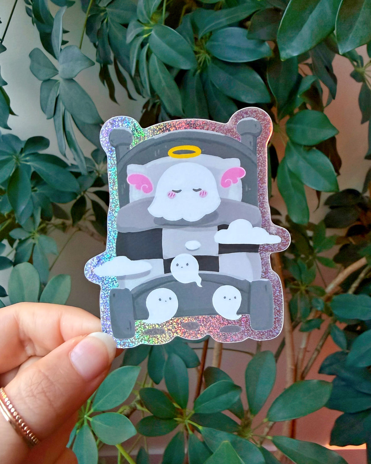 Sweet Dreams Glitter Sticker