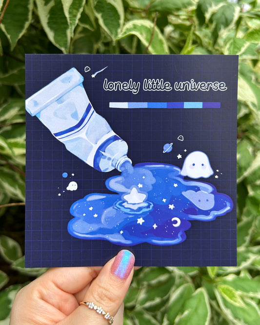 Lonely Little Universe Print