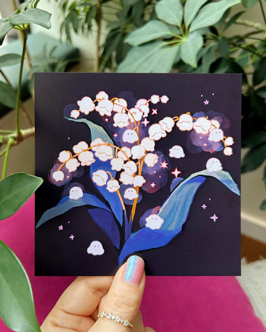 Little Lily of the Valley Square Print