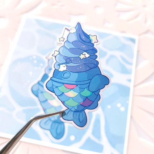 Rainbow Fish Taiyaki Sticker