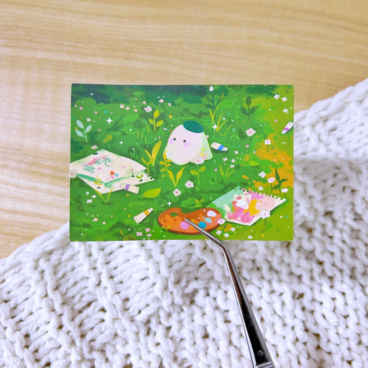 Artist Ghost Sticker