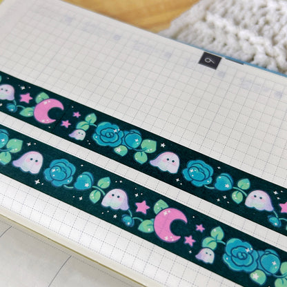 Night Rose Washi Tape