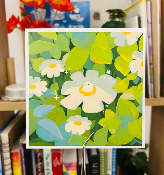 Sitting in Sunshine Print