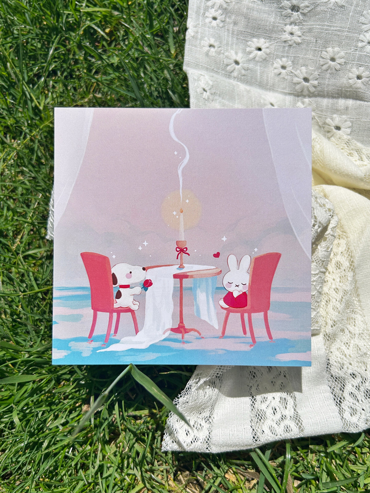 A Cute Date Print