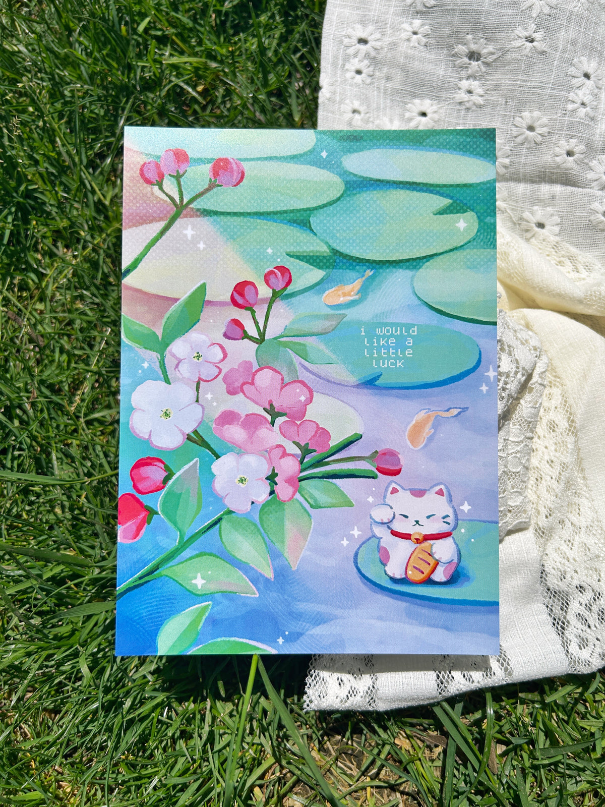 A Little Luck Print