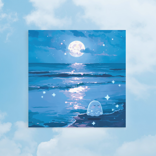 Moon at Midnight Print