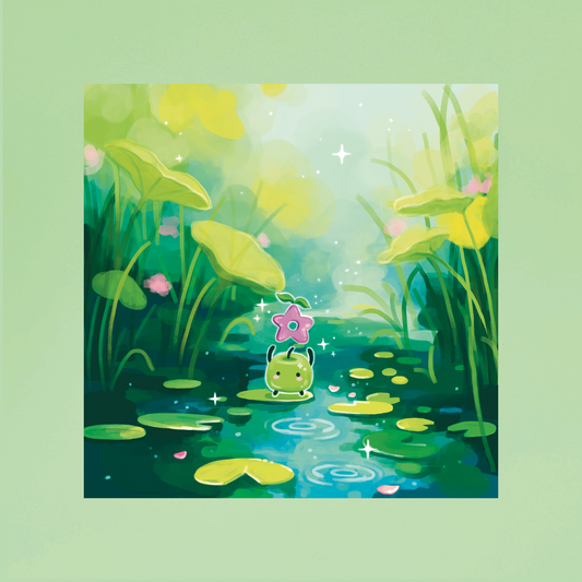 Forest Spirit Friend Print